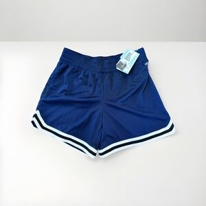 DSG Girls Navy‎ Mesh Athletic Shorts Size L Mid Rise Relaxed Fit NWT